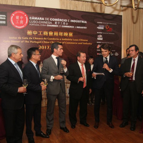 Macau Delegation of the Portugal-China Chamber of Commerce and Industry holds the Annual Gala Dinner...